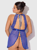 NATASHA LACE & MICRO BABYDOLL & G-STRING SET