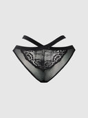 NATASHA LACE & MESH STRAPPY HIPSTER