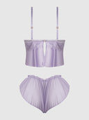 VIVIENNE LACE & MESH CAMI & TAP SHORT SET