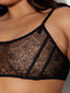 ROSALIE EMBROIDERED LACE GARTER BRALETTE & TANGA SET