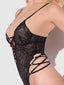 FLORA STRAPPY LACE TEDDY