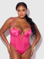 BRIGETA DEEP PLUNGE PUSH UP BUSTIER & G-STRING SET