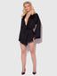 BRIGETA SHORT SATIN ROBE