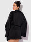 BRIGETA SHORT SATIN ROBE