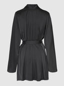 BRIGETA SHORT SATIN ROBE