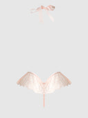 JOCELYN LACE & PEARL CROTCHLESS TEDDY