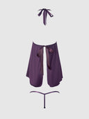 JOCELYN LACE & SATIN DROP OFF BABYDOLL & G-STRING SET