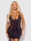 JOCELYN LACE & SATIN CHEMISE & G-STRING SET