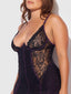 JOCELYN LACE & SATIN CHEMISE & G-STRING SET