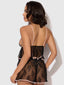 JOCELYN SATIN & LACE TRIM CAMI & SHORT SET