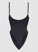KATRINA MICRO & MESH HIGH HIP SHAPING BODYSUIT