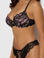 SAVANNAH LACE PUSH UP PLUNGE BRA & TANGA SET