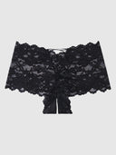 BELLA LACE CROTCHLESS CHEEKY