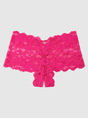 BELLA LACE CROTCHLESS CHEEKY