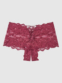 BELLA LACE CROTCHLESS CHEEKY