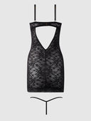 SAVANNAH LACE PUSH UP CHEMISE & G-STRING SET
