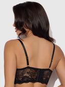 SAVANNAH LACE LONGLINE PUSH UP BALCONETTE BRA