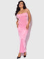 ZOE OIL SLICK MAXI GOWN