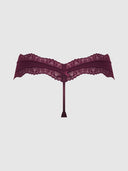 VERA MICRO & LACE TRIM G-STRING AMARATH / S