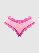 VERA MICRO & LACE TRIM G-STRING