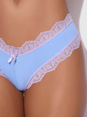 VERA MICRO & LACE TRIM G-STRING