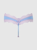 VERA MICRO & LACE TRIM G-STRING