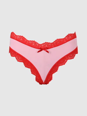 VERA MICRO & LACE TRIM G-STRING
