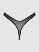 KIKI LACE & MESH THONG