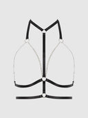 CHAIN & ELASTIC DOUBLE HARNESS TOP