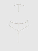 RHINESTONE PLUNGE CAMI