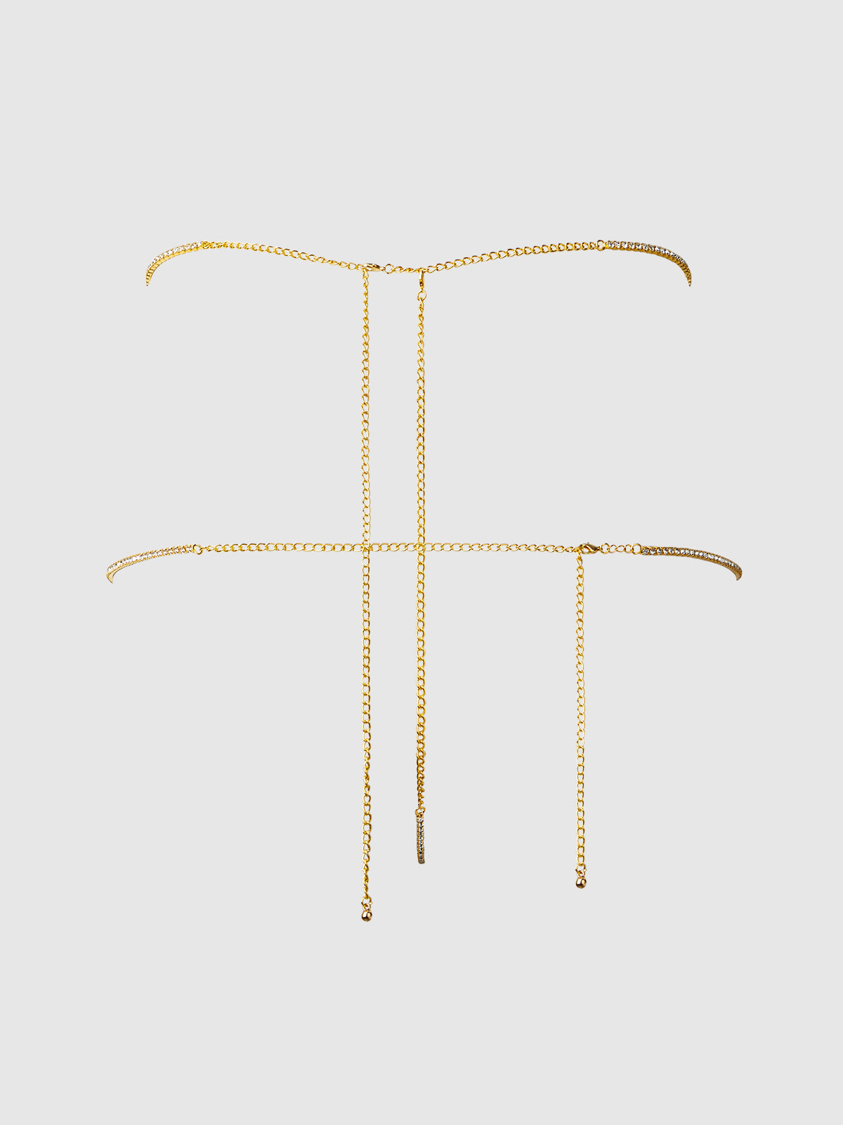 RHINESTONE SWIRL KNOT PANTY