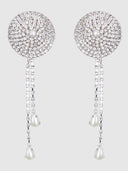 RHINESTONE & PEARL DANGLE PASTIES