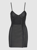 CHANTAL MESH CHEMISE & G-STRING SET