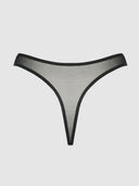 CHANTAL MESH CROTCHLESS THONG