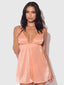 YVONE SHIMMER MESH BABYDOLL & G-STRING SET
