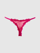 YVONE LACE SIDE SLIDER THONG