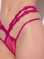 YVONE LACE STRAPPY BACKLESS TANGA