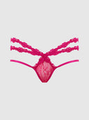 YVONE LACE STRAPPY BACKLESS TANGA