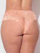 GIGI STRETCH LACE KEYHOLE TANGA