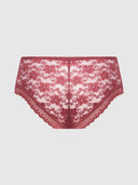 CAITLIN LACE CHEEKY WITH MESH LINING