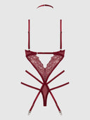 EDEN EMBROIDERED LACE TEDDY