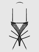 EDEN EMBROIDERED LACE TEDDY