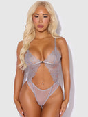 EDEN EMBROIDERED WIREFREE TEDDY