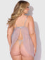EDEN EMBROIDERED MESH & SATIN BABYDOLL
