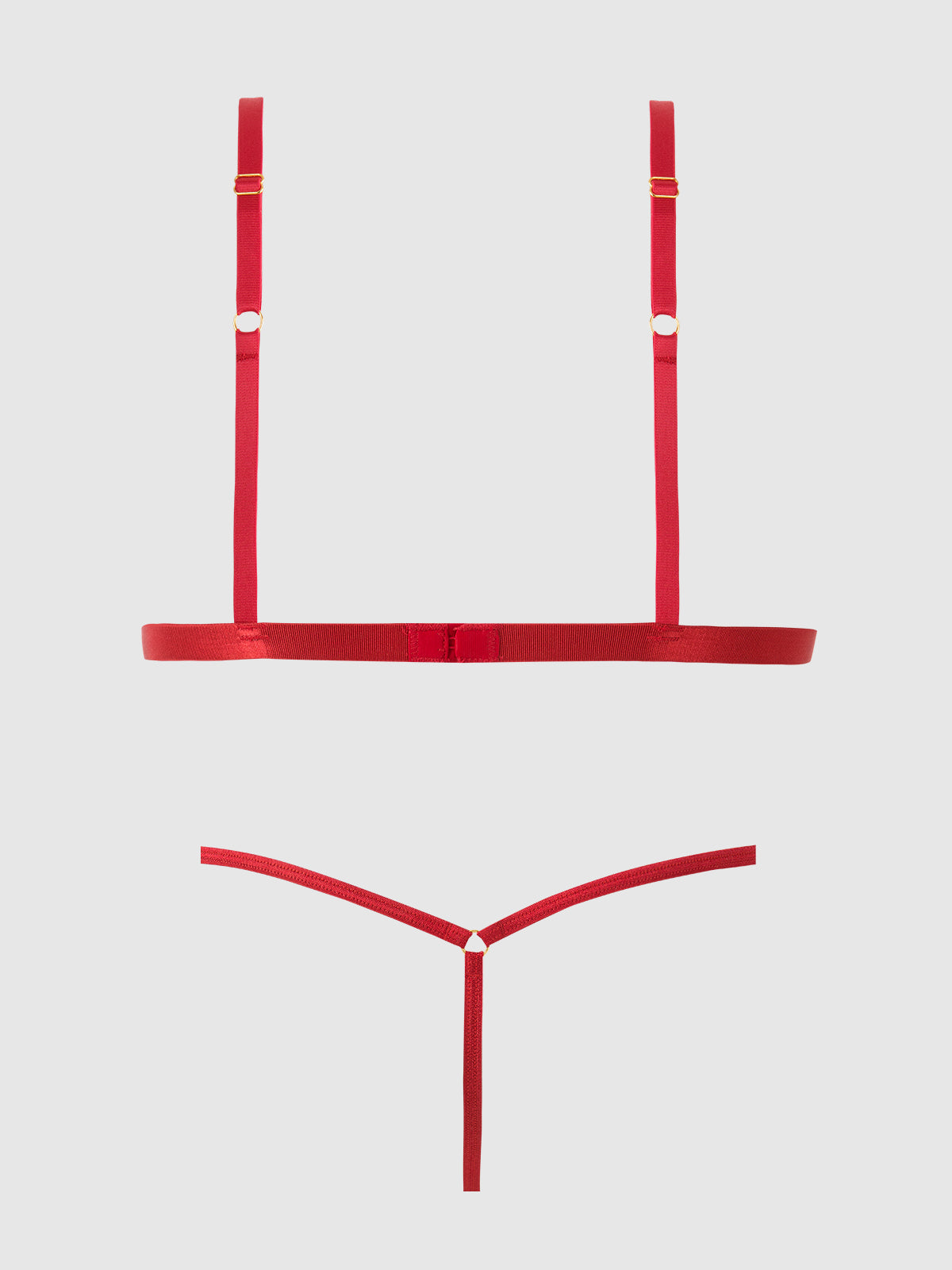 DRAGON 3 PIECE ROBE SET RED / S