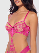 NOVA BLACKLIGHT LACE TEDDY