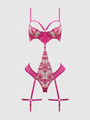 NOVA BLACKLIGHT LACE TEDDY