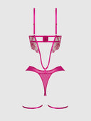 NOVA BLACKLIGHT LACE TEDDY