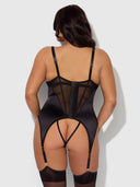 RAQUEL BUSTIER SET BLACK / S