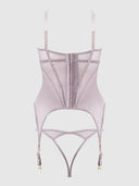 RAQUEL BUSTIER SET DARK ROSE / S